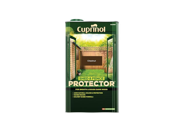 Cuprinol Shed & Fence Protector Chestnut 5 litre Cuprinol - RockBottom Northampton