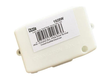 Dencon 4 Pole Connection Box White Dencon - RockBottom Northampton