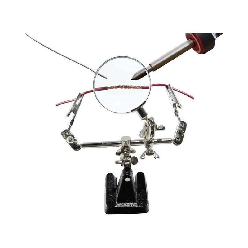 Weller Helping Hands Holder - 2 Arms & Magnifier Weller - RockBottom Northampton