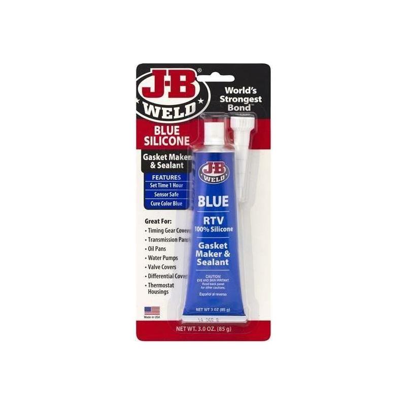 J-B Weld Silicone Gasket Maker & Sealant Blue 85g J-B Weld - RockBottom Northampton