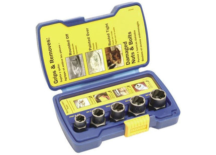 Irwin® Bolt Grip Fastener Remover Base Set, 5 Piece IRWIN® - RockBottom Northampton