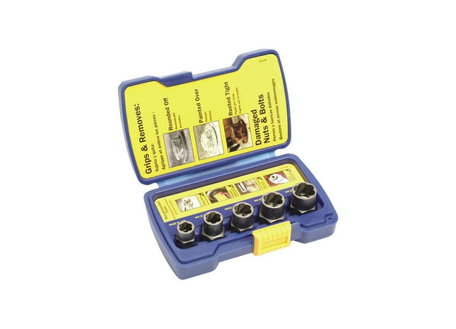 Irwin® Bolt Grip Fastener Remover Base Set, 5 Piece IRWIN® - RockBottom Northampton