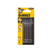 Dewalt Power Tools XPC HCS Wood Jigsaw Blades Pack of 5 T101B DeWALT Power Tools - RockBottom Northampton