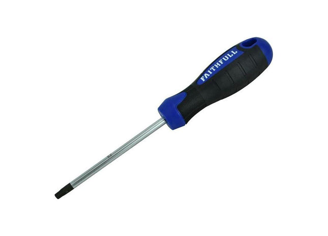Faithfull Screwdriver Star (TORX) Tip TX30 x 100mm Faithfull - RockBottom Northampton