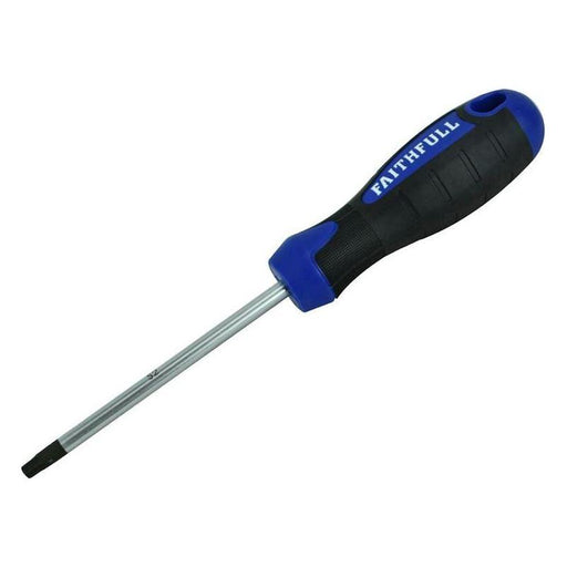 Faithfull Screwdriver Star (TORX) Tip TX30 x 100mm Faithfull - RockBottom Northampton
