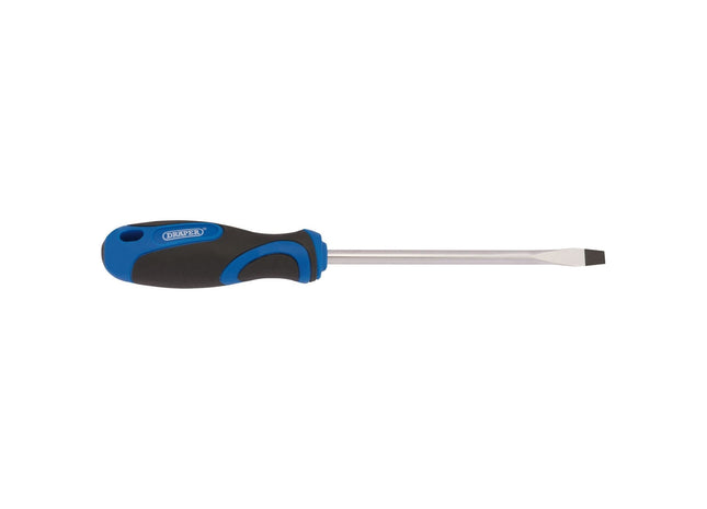 Draper Soft Grip Plain Slot Screwdriver, 6.0 x 150mm 48923 Draper - Town Tools 