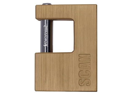 Scan Brass Padlock Shutter 80mm Scan - RockBottom Nothampton