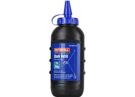 Faithfull Chalk Powder Blue 250g Faithfull - RockBottom Northampton