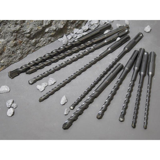 Faithfull SDS Plus Drill Bit Set, 10 Piece Faithfull - RockBottom Northampton