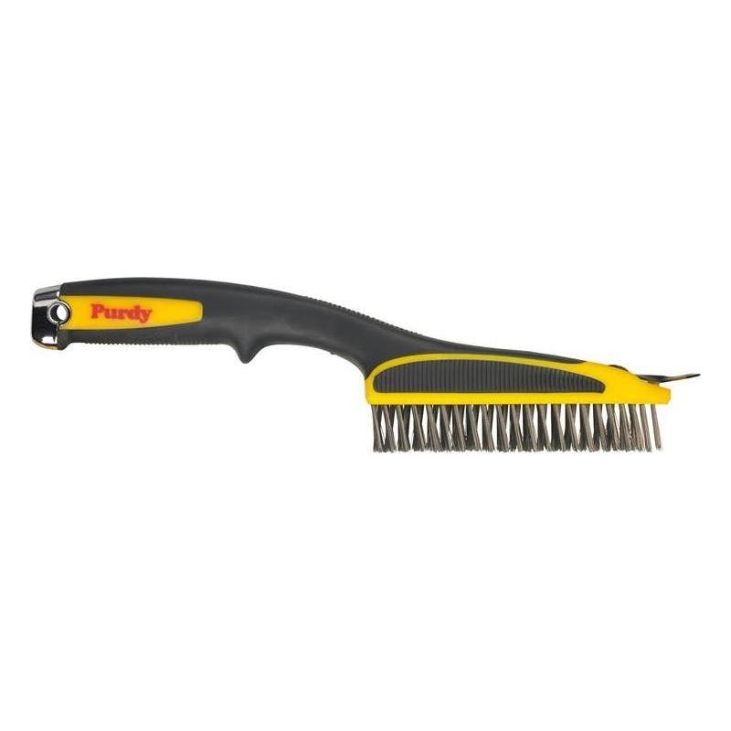 Purdy® Short Handled Wire Brush 11in Purdy® - RockBottom Nothampton