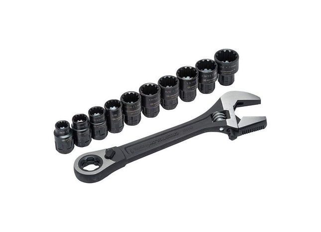 Crescent® X6™ Pass-Thru™ Adjustable Wrench Set, 11 Piece Crescent® - RockBottom Northampton
