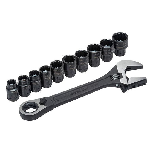 Crescent® X6™ Pass-Thru™ Adjustable Wrench Set, 11 Piece Crescent® - RockBottom Northampton