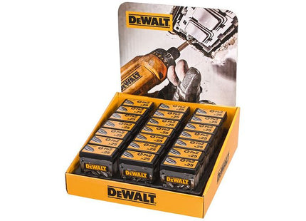 Dewalt Power Tools PH2 25mm Standard Tic Tac Display 21 x Packs of 25 DeWALT Power Tools - RockBottom Northampton