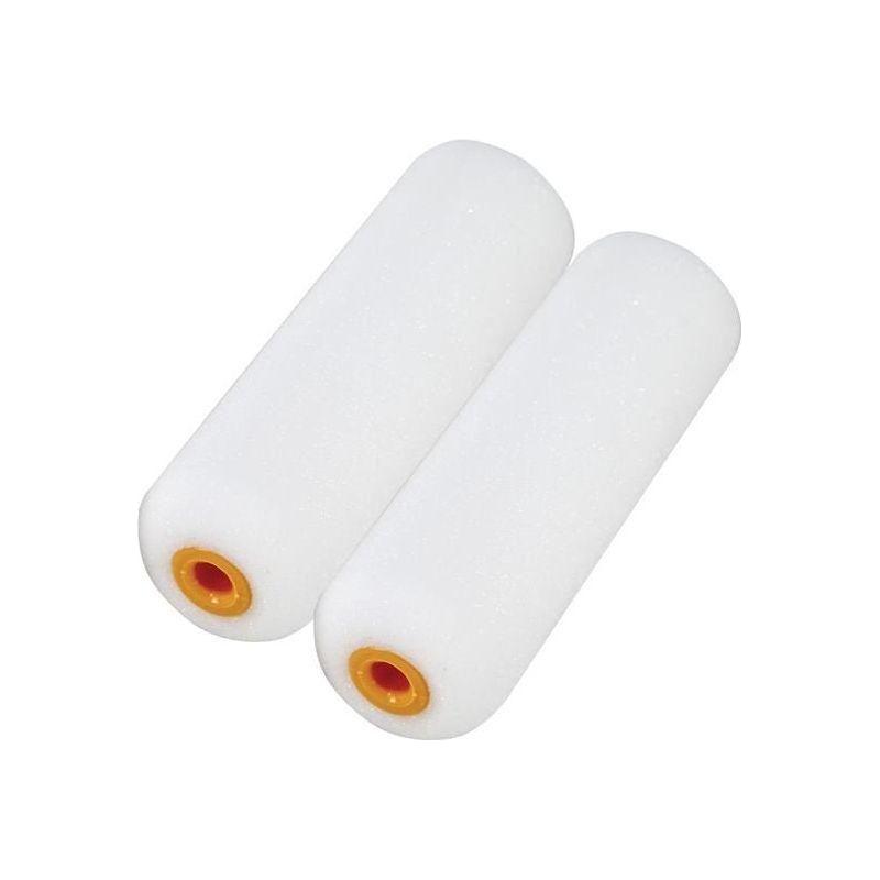 Faithfull Foam Mini Roller Refills 100mm (4in) Pack of 2 Faithfull - RockBottom Northampton