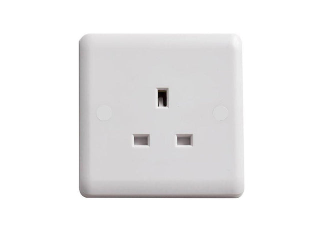 Deta Vimark Unswitched Socket 1-Gang 13A Deta Vimark - RockBottom Northampton