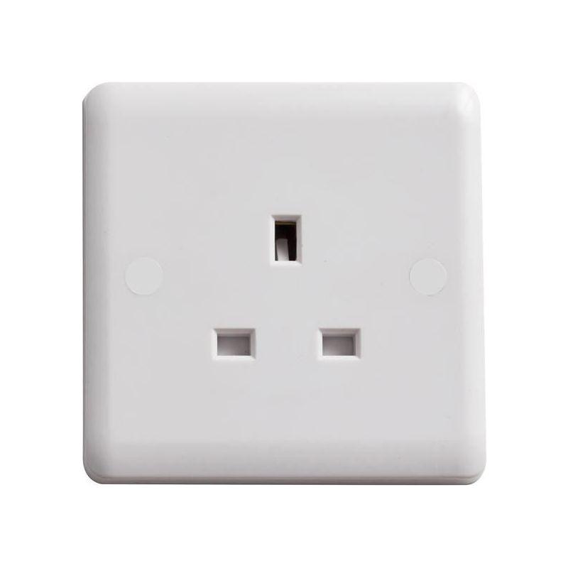 Deta Vimark Unswitched Socket 1-Gang 13A Deta Vimark - RockBottom Northampton
