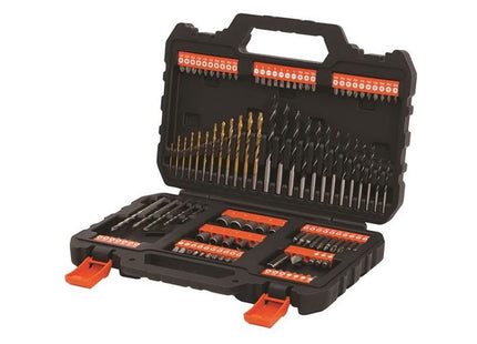 Black + Decker A7200 Mixed Drilling and Screwdriving Set 109 Piece BLACK + DECKER - RockBottom Northampton