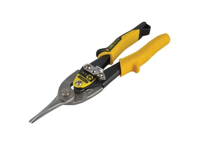 Stanley® Hand Tools Yellow Aviation Snips & Holster Straight Cut 250mm (10in) STANLEY® Hand Tools - RockBottom Nothampton