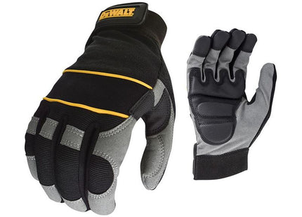 Dewalt Power Tools Power Tool Gel Gloves Black/Grey - Large DeWALT Power Tools - RockBottom Northampton
