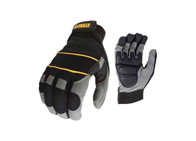 Dewalt Power Tools Power Tool Gel Gloves Black/Grey - Large DeWALT Power Tools - RockBottom Northampton
