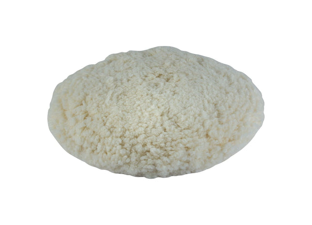 Draper Hook & Loop Backed Lambswool Polishing Bonnet for 44191, 175mm 46295 Draper - Town Tools 