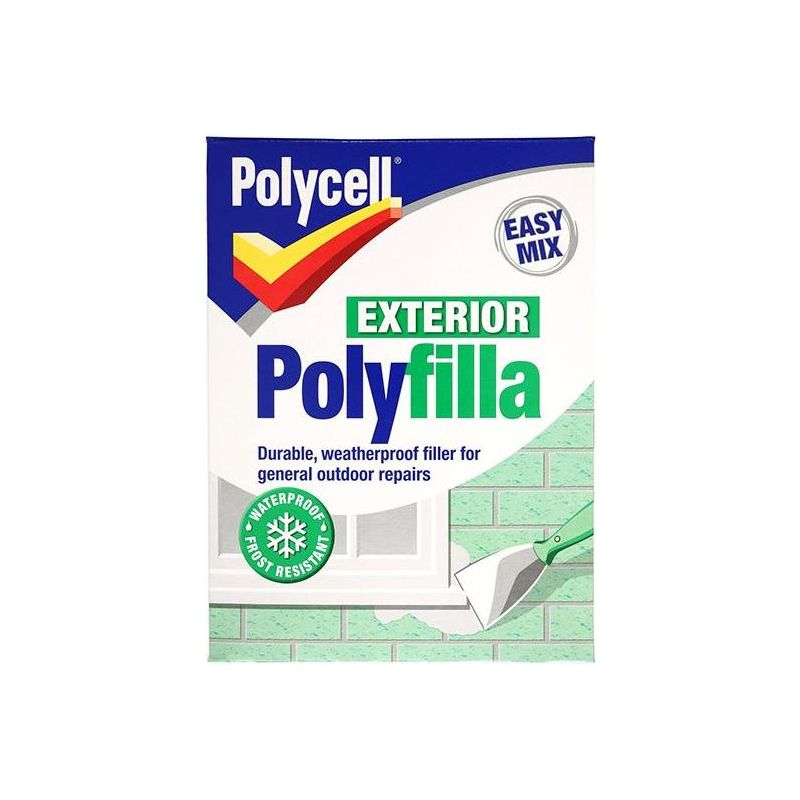 Polycell Exterior Polyfilla Powder 1.75kg Polycell - RockBottom Nothampton