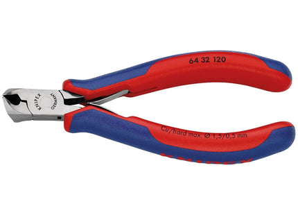 Draper Knipex 64 32 120 Electronics Oblique End Cutting Nipper, 120mm 27716 Draper - Town Tools 