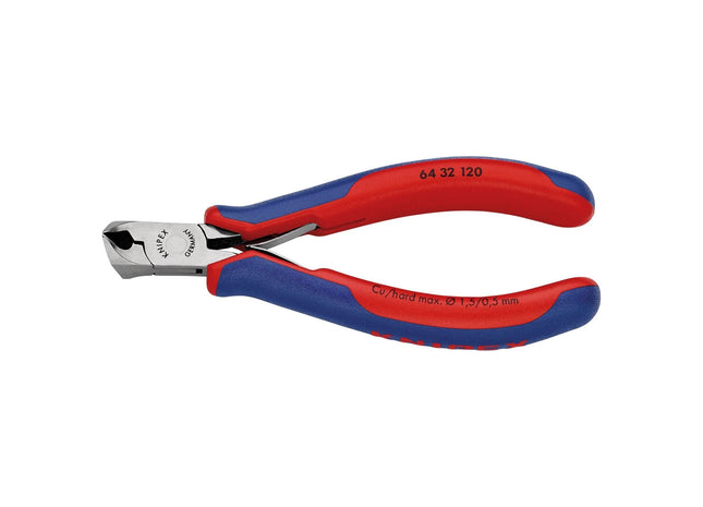 Draper Knipex 64 32 120 Electronics Oblique End Cutting Nipper, 120mm 27716 Draper - Town Tools 