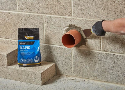 Everbuild Sika Rapid Set Cement 12kg (4 x 3kg Packs) Everbuild Sika - RockBottom Northamptin