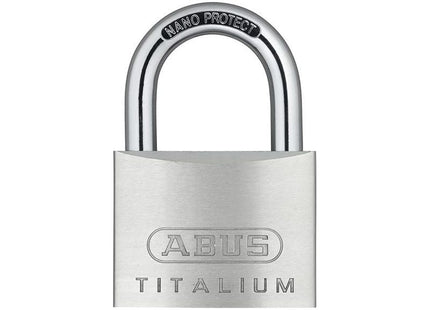 Abus Mechanical 64TI/60mm TITALIUM™ Padlock ABUS Mechanical - RockBottom Northampton 