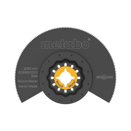 Metabo Starlock BIM Segment Saw Blade 85mm Metabo - RockBottom Northampton
