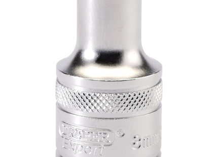 Draper 6 Point Metric Socket, 1/2" Sq. Dr., 8mm 16595 Draper - Town Tools 
