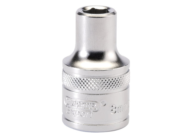 Draper 6 Point Metric Socket, 1/2" Sq. Dr., 8mm 16595 Draper - Town Tools 