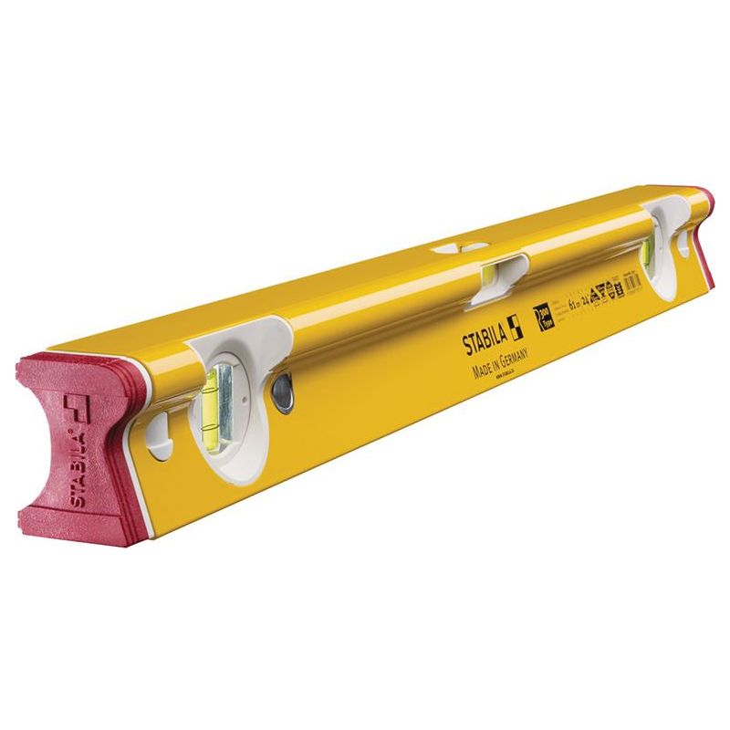Stabila R-Type Spirit Level 3 Vial 61cm (24in) Stabila - RockBottom Nothampton