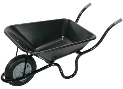 Draper Heavy Duty Plastic Tray Wheelbarrow, 85L 17993 Draper - Town Tools 