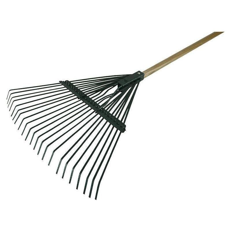 Faithfull Countryman Leaf Rake 22 Flat Tines Faithfull - RockBottom Northampton
