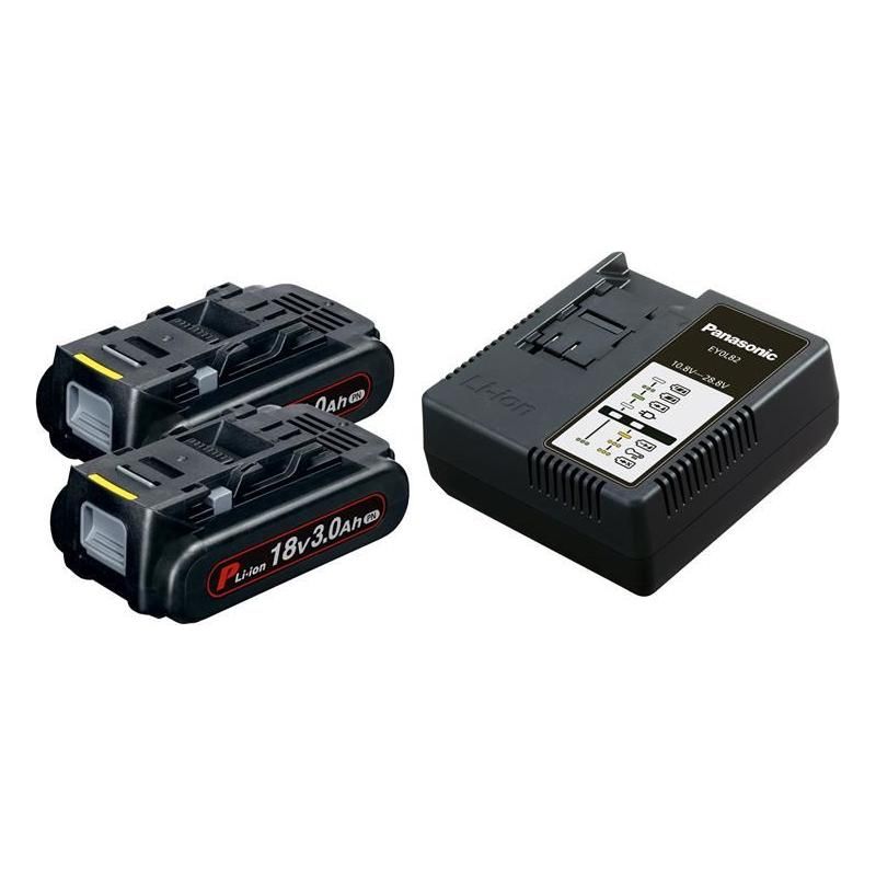 Panasonic EY76A1PN Smart Brushless Impact Driver 18V 2 x 3.0Ah Li-ion Panasonic - RockBottom Nothampton