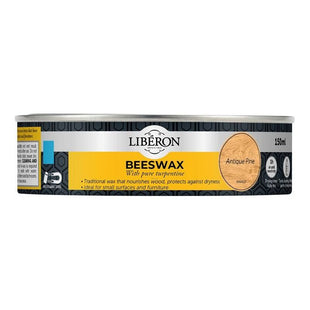 Liberon Beeswax Paste Antique Pine 150ml Liberon - RockBottom Northampton