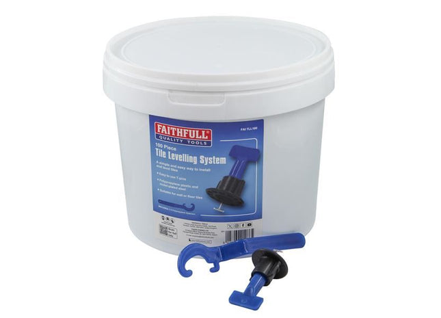 Faithfull Tile Levelling System Faithfull - RockBottom Northampton