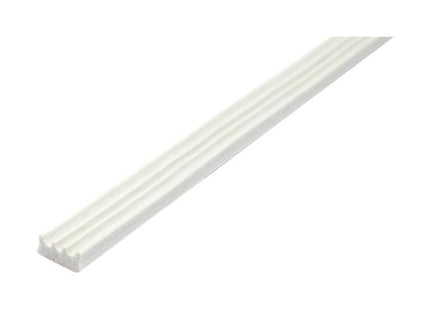 Faithfull EPDM Draught Excluder White 24M 9 x 3.5mm Faithfull - RockBottom Northampton