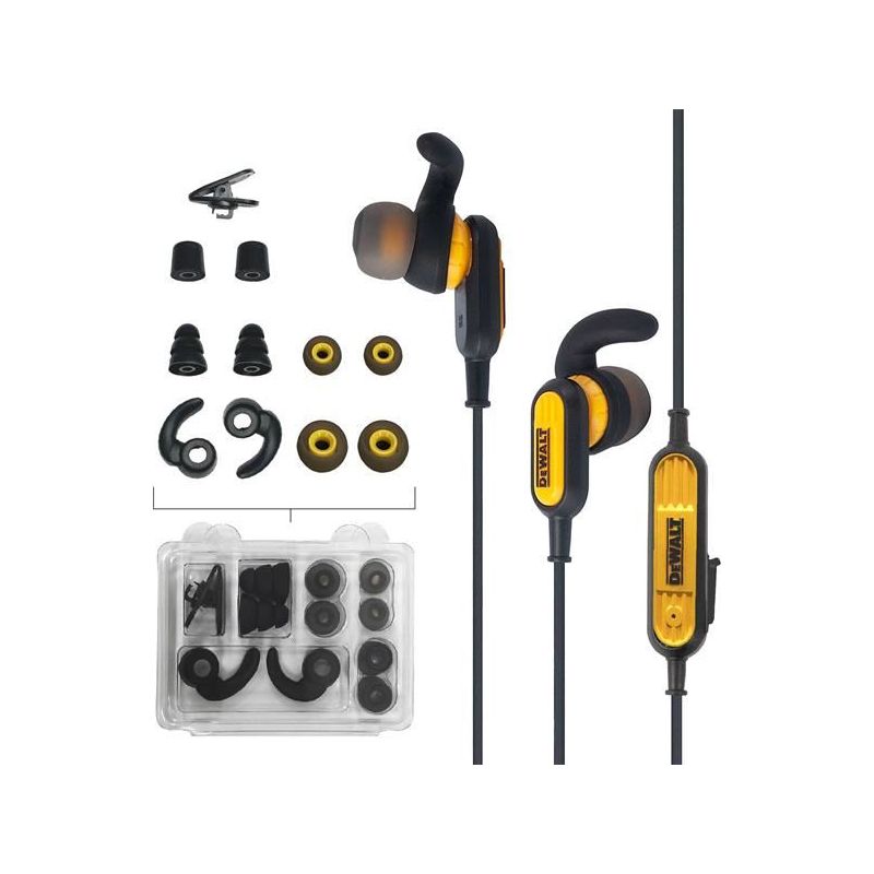 Dewalt Telecoms Jobsite Wireless Earphones DEWALT Telecoms - RockBottom Northampton