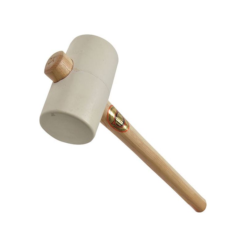 Thor 953W White Rubber Mallet 64mm 675g Thor - RockBottom Northampton
