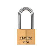 Abus Mechanical 85/40mm Brass Padlock 40mm Long Shackle ABUS Mechanical - RockBottom Northampton 