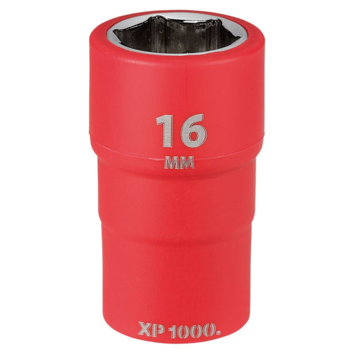 Draper XP1000 VDE Socket, 3/8" Sq. Dr., 16mm Draper - Town Tools