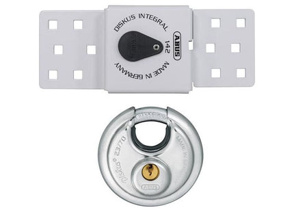 Abus Mechanical 142 Series Sliding Door Van Lock & 23/70mm Diskus® Padlock ABUS Mechanical - RockBottom Northampton 