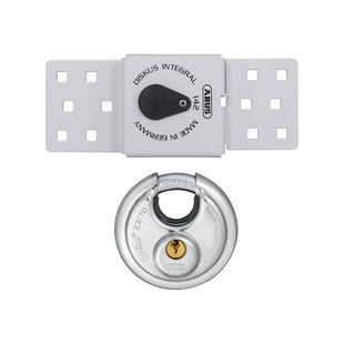 Abus Mechanical 142 Series Sliding Door Van Lock & 23/70mm Diskus® Padlock ABUS Mechanical - RockBottom Northampton 