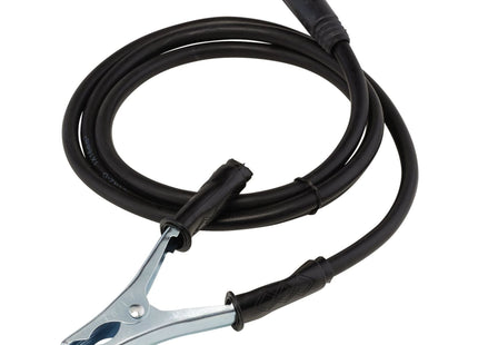 Draper MMA Welding Earth Lead and Clamp with 10/25 Dinse-type Plug, 1.8m, 200A Draper - Town Tools 