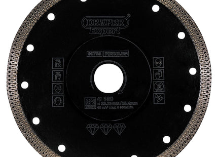 Draper Turbo-X Porcelain Diamond Blade, 180mm 99793 Draper - Town Tools 