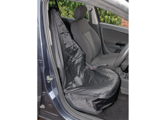 Draper Side Airbag Compatible Polyester Front Seat Cover 22596 Draper - Town Tools 