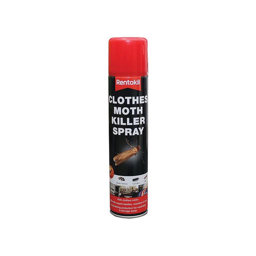 Rentokil Clothes Moth Killer Spray 300ml Rentokil - RockBottom Nothampton